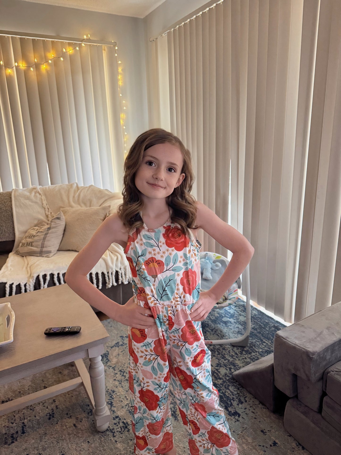 Floral Jumpsuit
