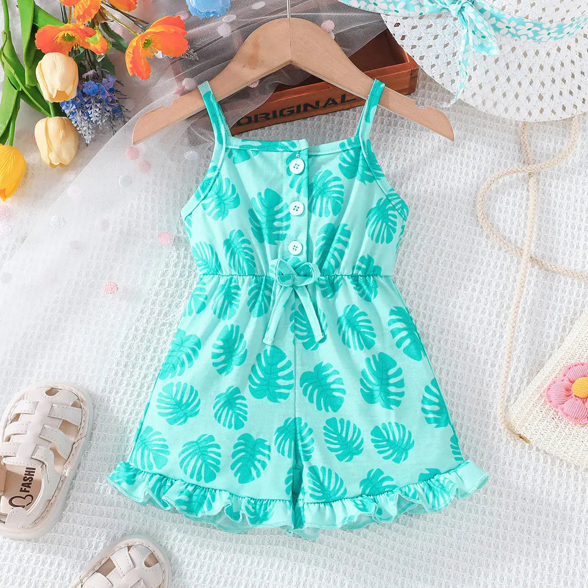 Leaves Romper
