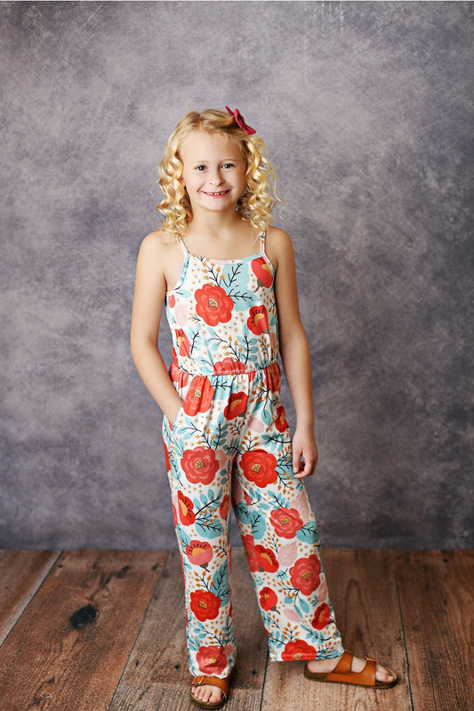 Floral Jumpsuit