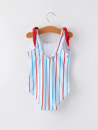 Stripe Girls Swim